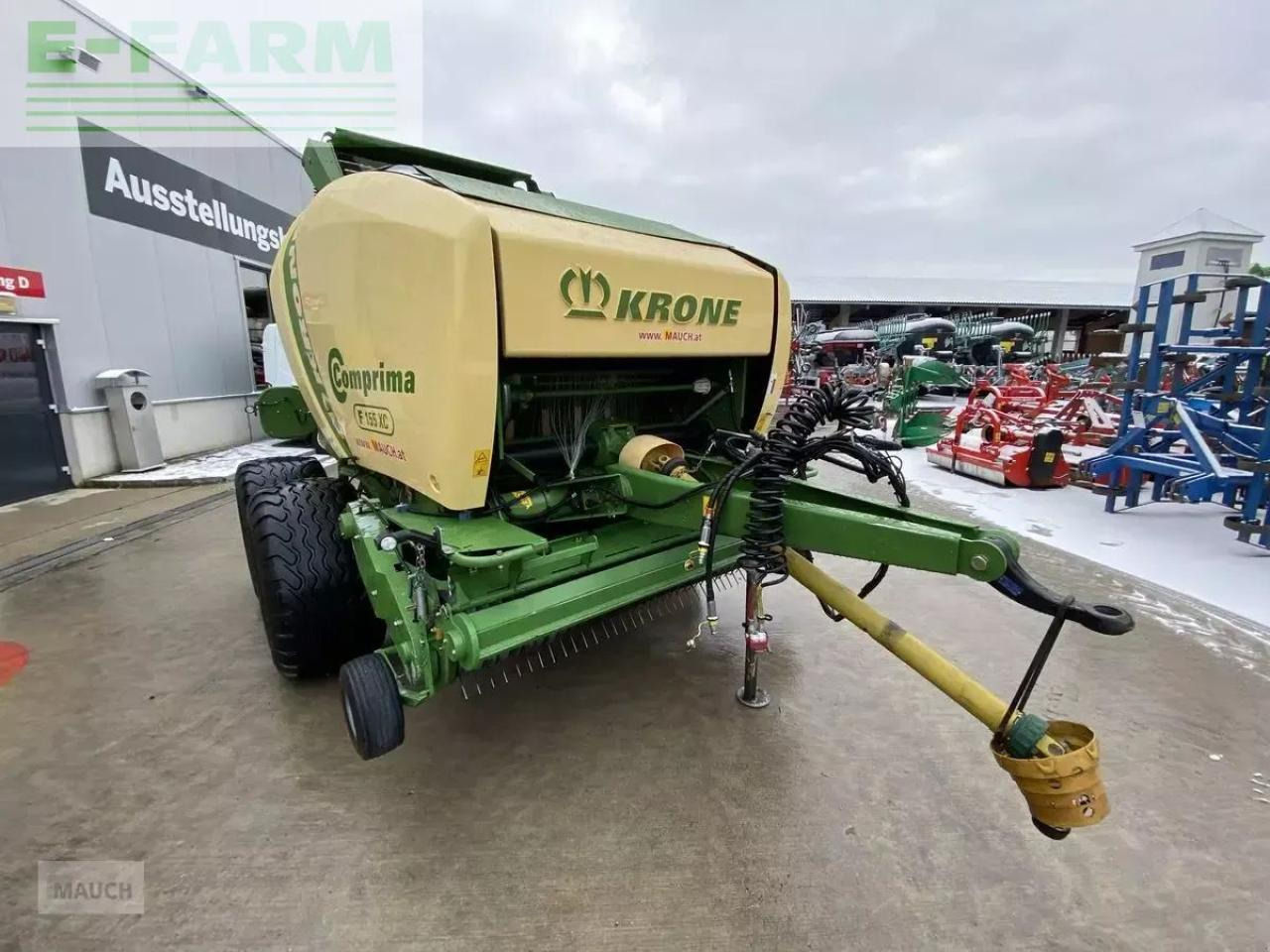Krone comprima f155xc - Пресс-подборщик тюковый: фото 4 Krone comprima f155xc - Пресс-подборщик тюковый: фото 4