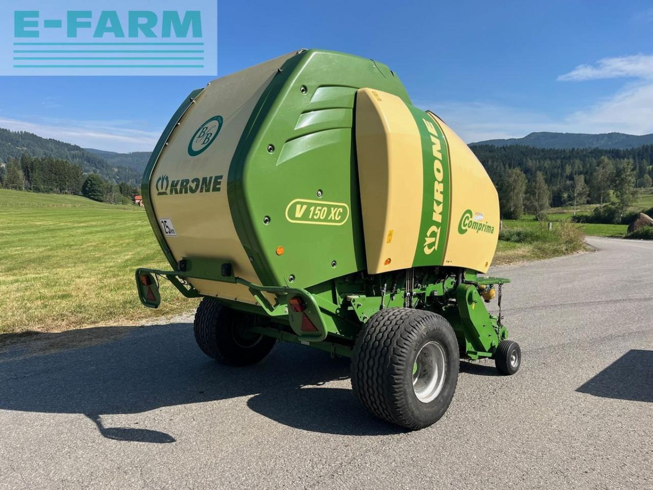 Krone comprima v 150 xc - Пресс-подборщик тюковый: фото 3 Krone comprima v 150 xc - Пресс-подборщик тюковый: фото 3