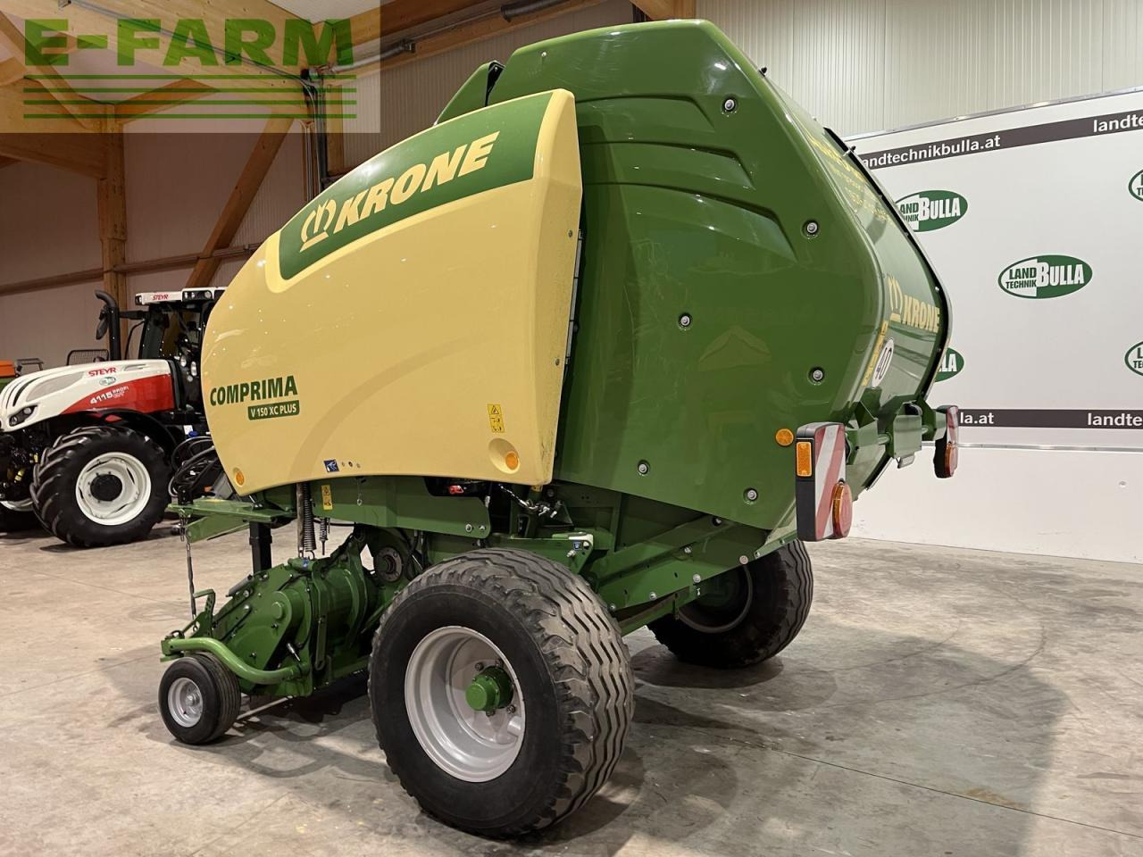 Krone comprima v 150 xc plus - Пресс-подборщик тюковый: фото 2 Krone comprima v 150 xc plus - Пресс-подборщик тюковый: фото 2
