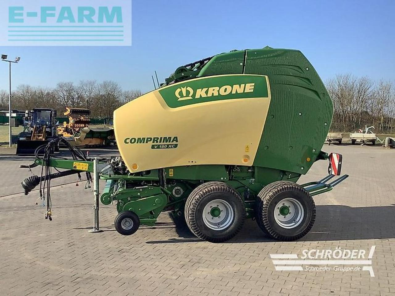 Krone comprima v 180 xc - Пресс-подборщик тюковый: фото 3 Krone comprima v 180 xc - Пресс-подборщик тюковый: фото 3