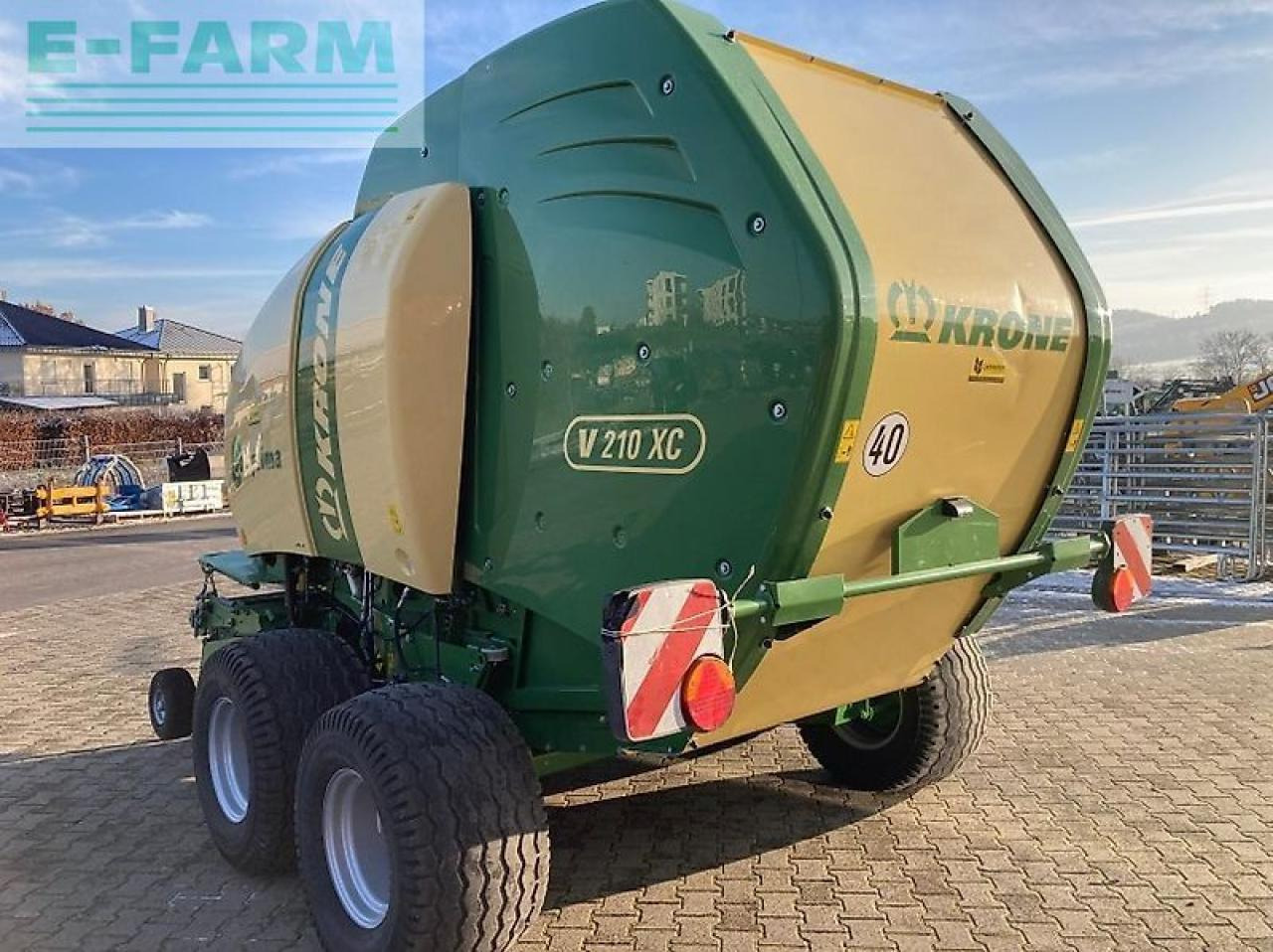 Krone comprima v 210 xc - Пресс-подборщик тюковый: фото 3 Krone comprima v 210 xc - Пресс-подборщик тюковый: фото 3