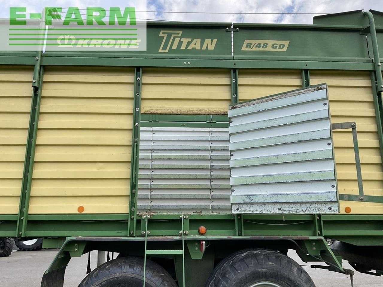 Krone krone ladewagen titan r 48/gd - Сельскохозяйственный прицеп-самосвал: фото 3 Krone krone ladewagen titan r 48/gd - Сельскохозяйственный прицеп-самосвал: фото 3