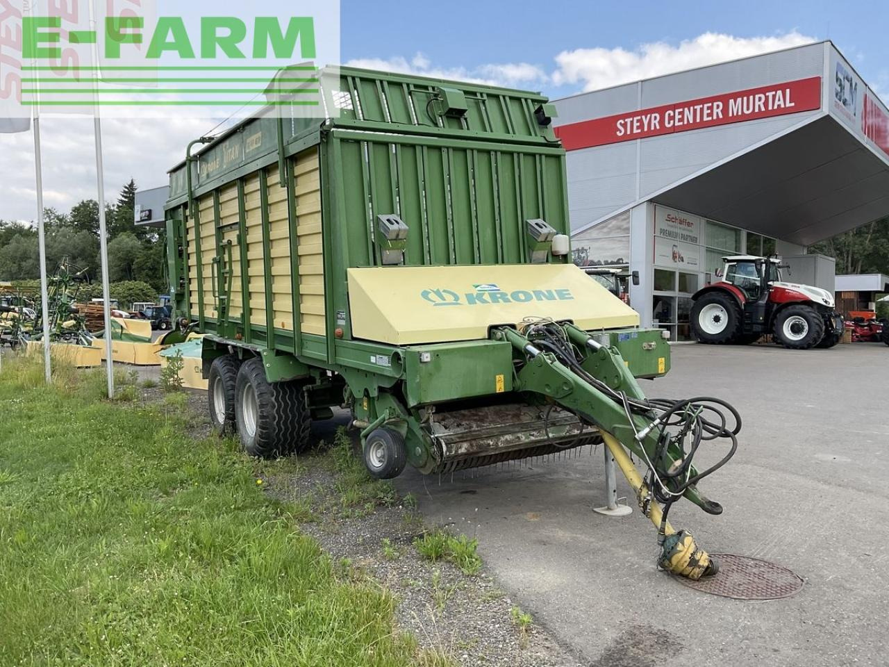 Krone krone ladewagen titan r 48/gd - Сельскохозяйственный прицеп-самосвал: фото 2 Krone krone ladewagen titan r 48/gd - Сельскохозяйственный прицеп-самосвал: фото 2