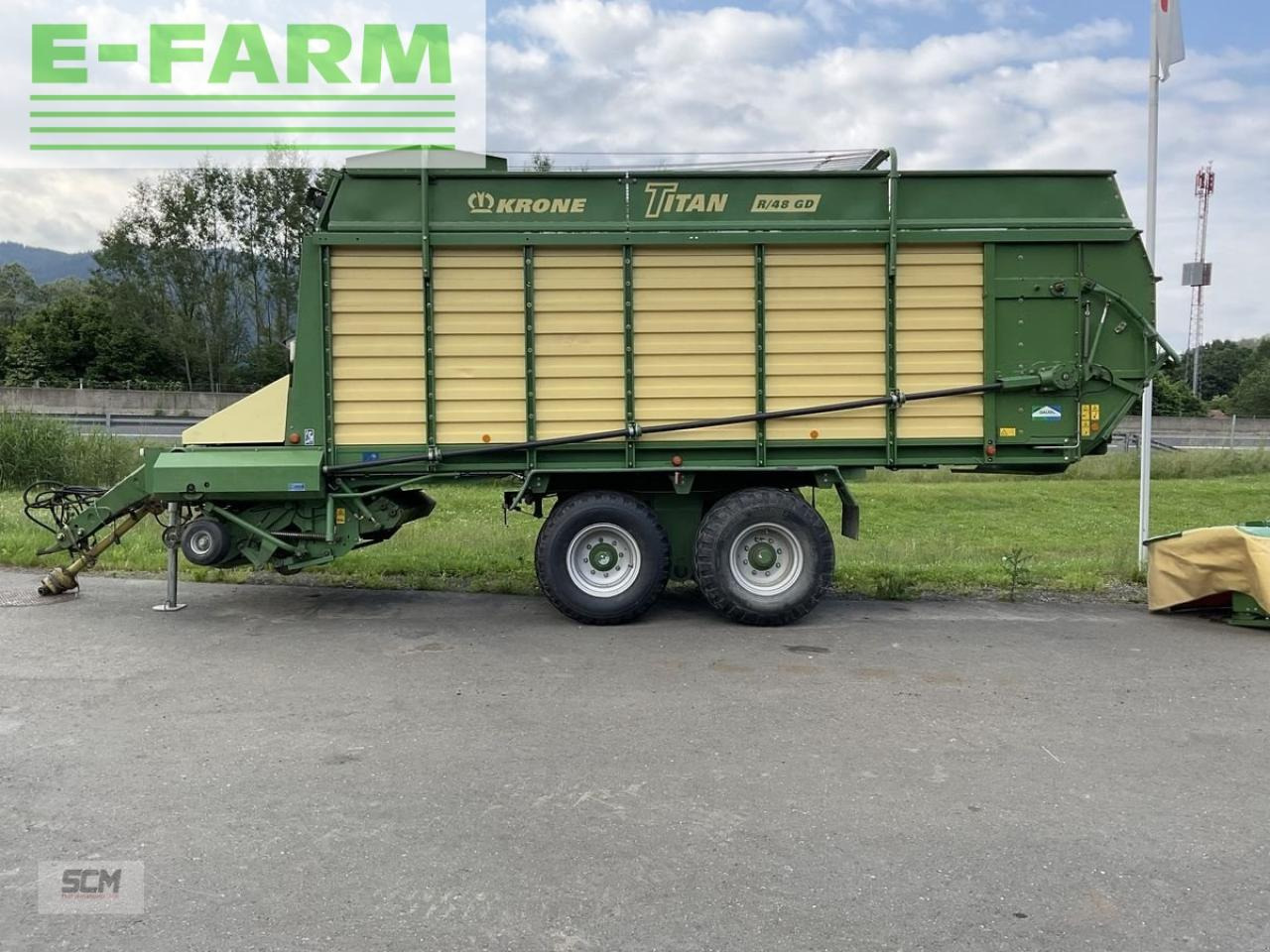 Krone krone ladewagen titan r 48/gd - Самозагружающийся прицеп: фото 1 Krone krone ladewagen titan r 48/gd - Самозагружающийся прицеп: фото 1