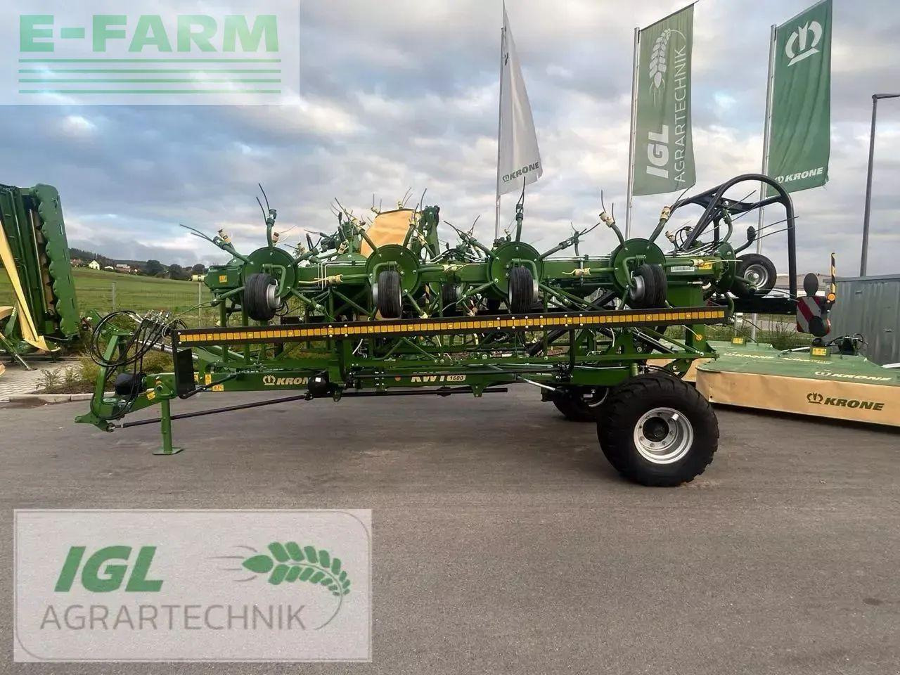 Krone kwt 1600 - Сеноворошилка: фото 2 Krone kwt 1600 - Сеноворошилка: фото 2