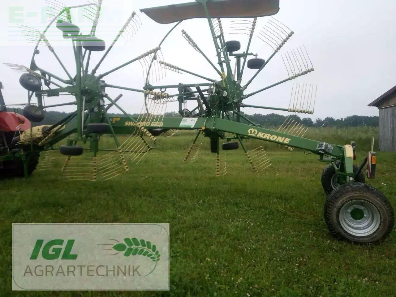 Krone swadro ts 740 - Сеноворошилка: фото 1 Krone swadro ts 740 - Сеноворошилка: фото 1