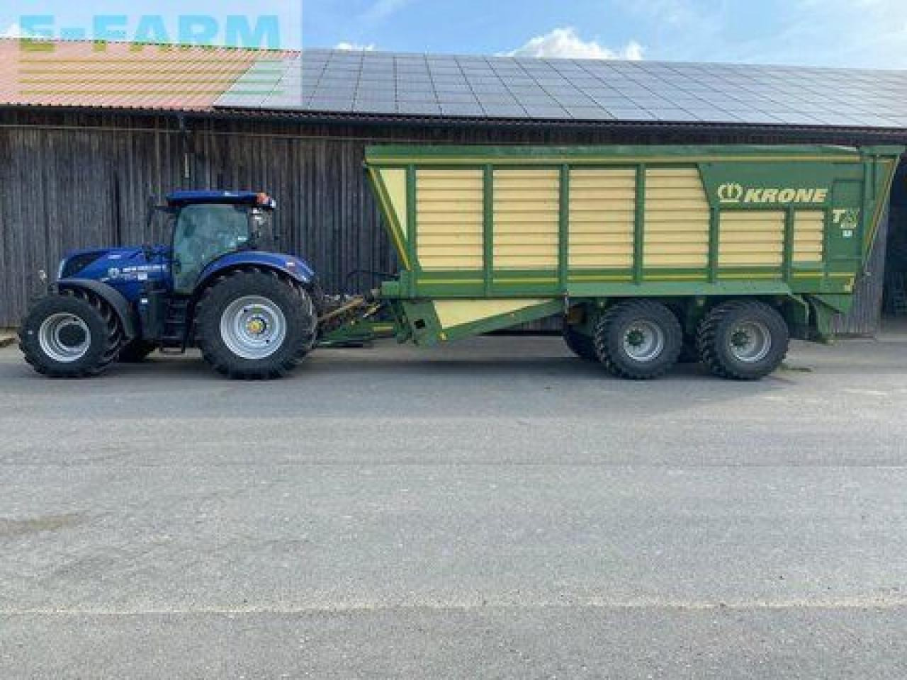 Krone tx 460 häcksel transportwagen zwangslenkung krat - Сельскохозяйственный прицеп: фото 1 Krone tx 460 häcksel transportwagen zwangslenkung krat - Сельскохозяйственный прицеп: фото 1