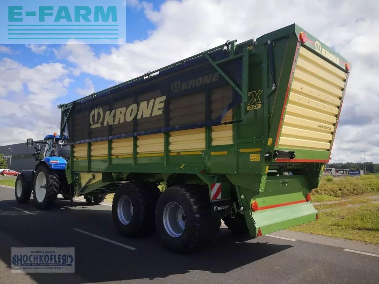 Krone tx 460 - Сельскохозяйственный прицеп-самосвал: фото 1 Krone tx 460 - Сельскохозяйственный прицеп-самосвал: фото 1