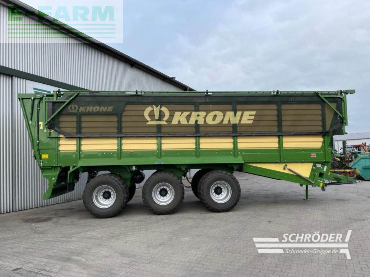 Krone tx 560 | waage + laderaumabdeckung - Сельскохозяйственный прицеп-самосвал: фото 2 Krone tx 560 | waage + laderaumabdeckung - Сельскохозяйственный прицеп-самосвал: фото 2
