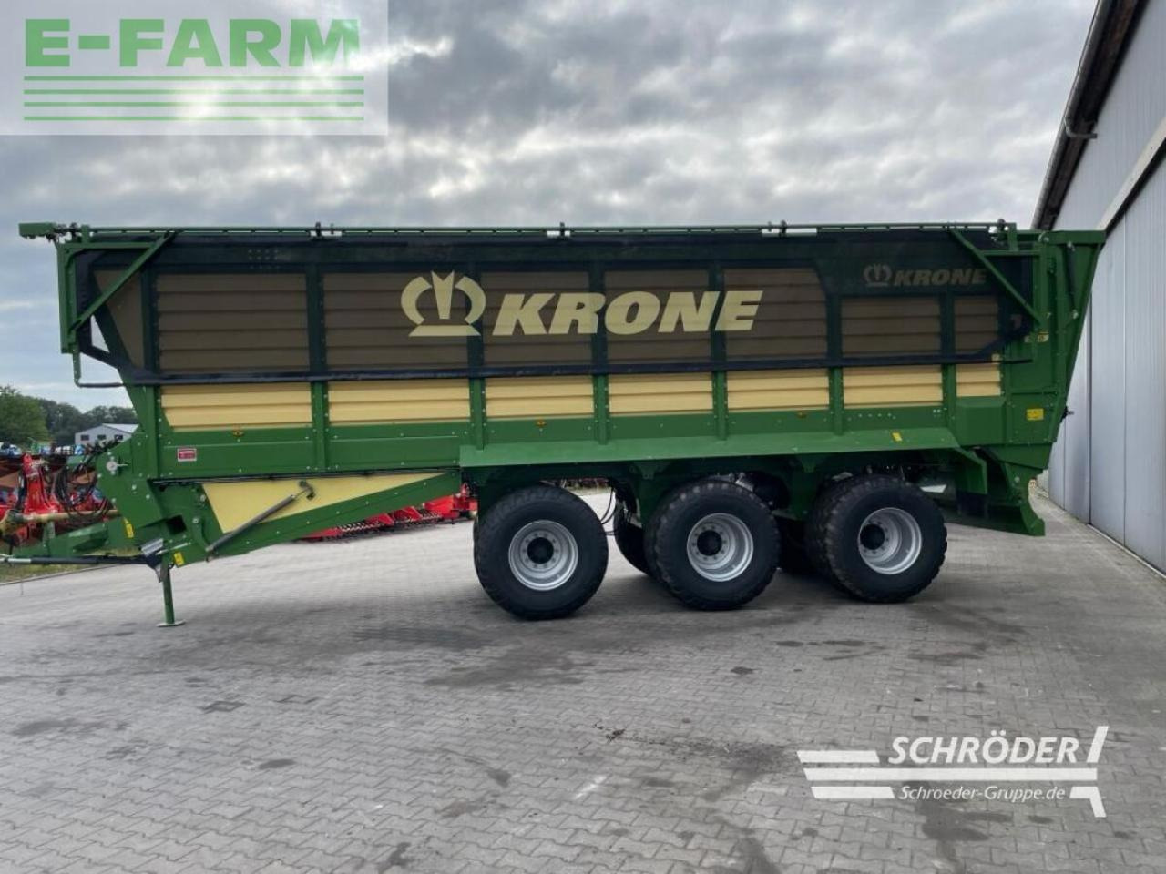 Krone tx 560 | waage + laderaumabdeckung - Сельскохозяйственный прицеп-самосвал: фото 4 Krone tx 560 | waage + laderaumabdeckung - Сельскохозяйственный прицеп-самосвал: фото 4
