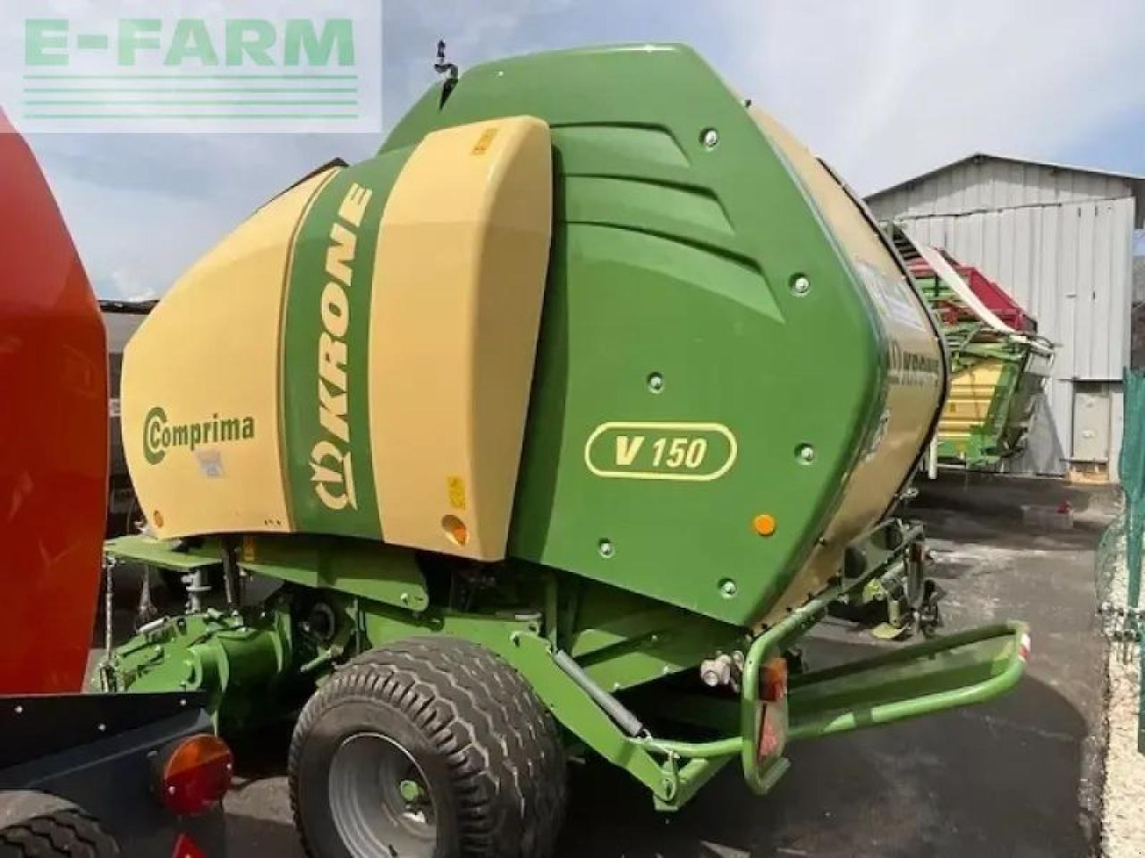 Krone v 150 - Пресс-подборщик тюковый: фото 3 Krone v 150 - Пресс-подборщик тюковый: фото 3