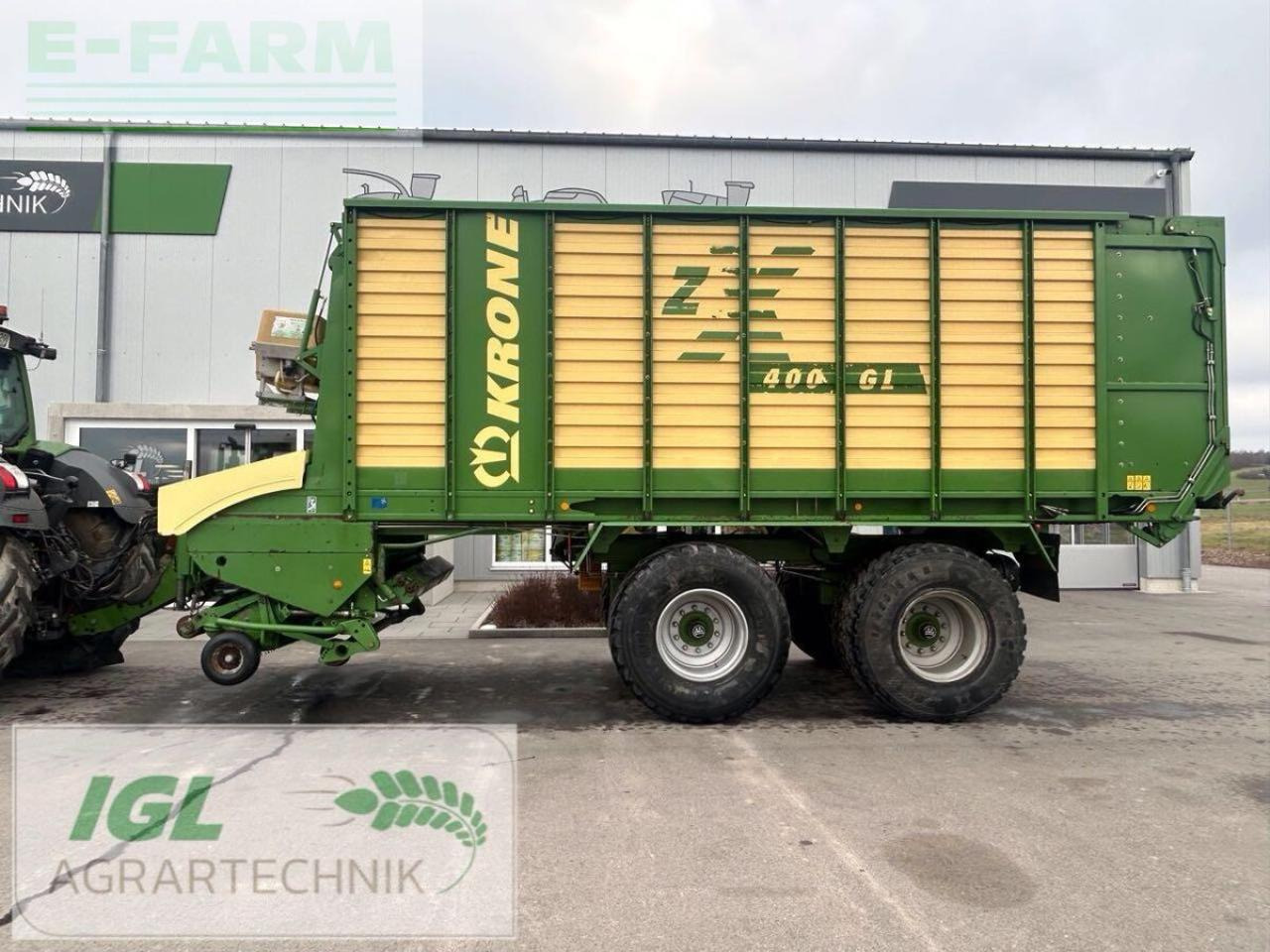 Krone zx 400 gl - Сельскохозяйственный прицеп-самосвал: фото 2 Krone zx 400 gl - Сельскохозяйственный прицеп-самосвал: фото 2