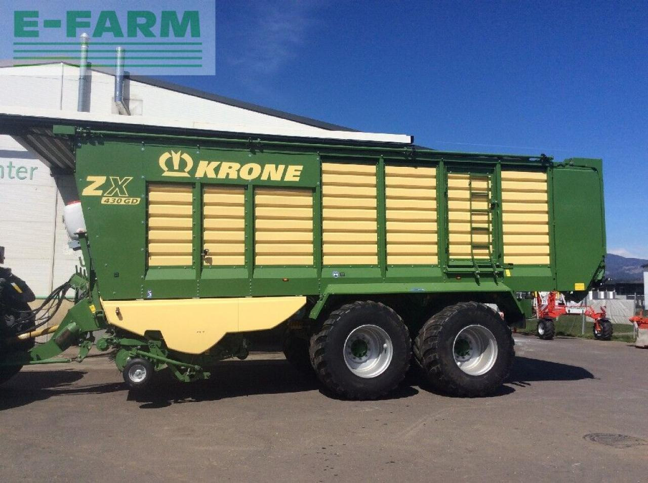 Krone zx 430 gd - Сельскохозяйственный прицеп-самосвал: фото 2 Krone zx 430 gd - Сельскохозяйственный прицеп-самосвал: фото 2