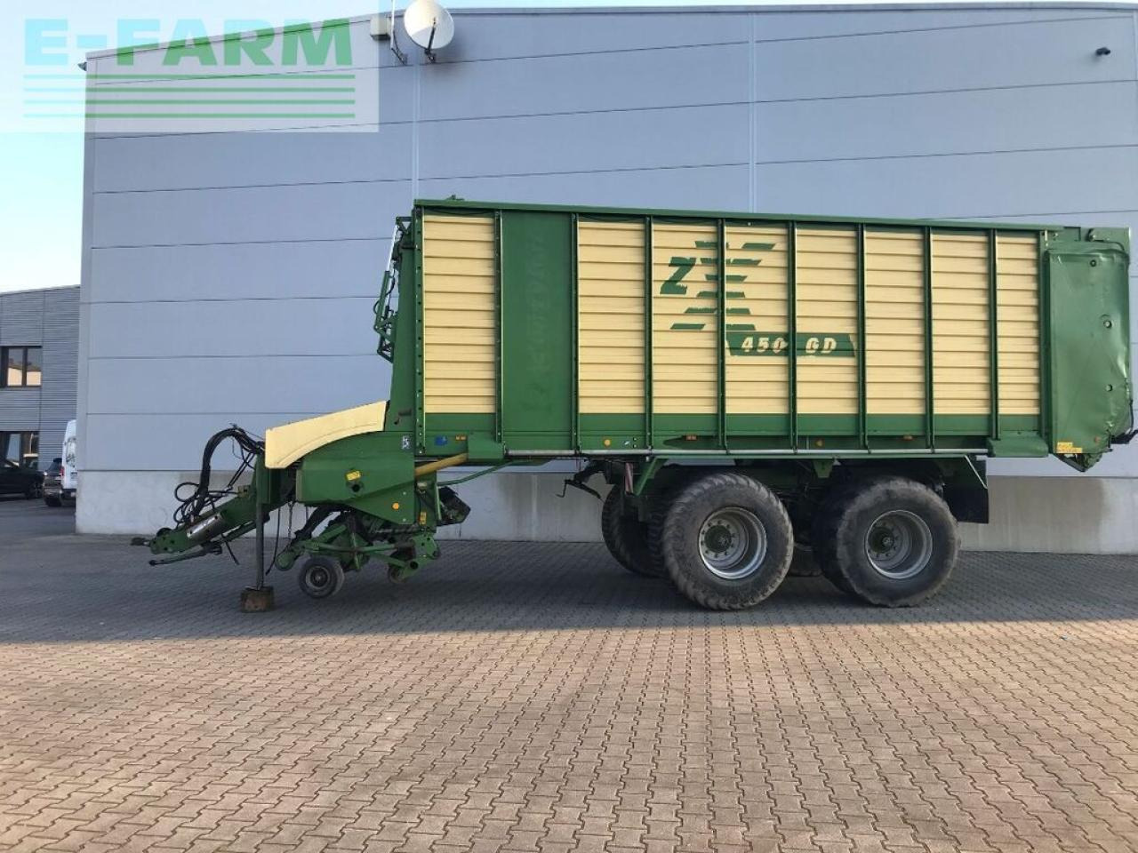 Krone zx450 - Сельскохозяйственный прицеп-самосвал: фото 1 Krone zx450 - Сельскохозяйственный прицеп-самосвал: фото 1