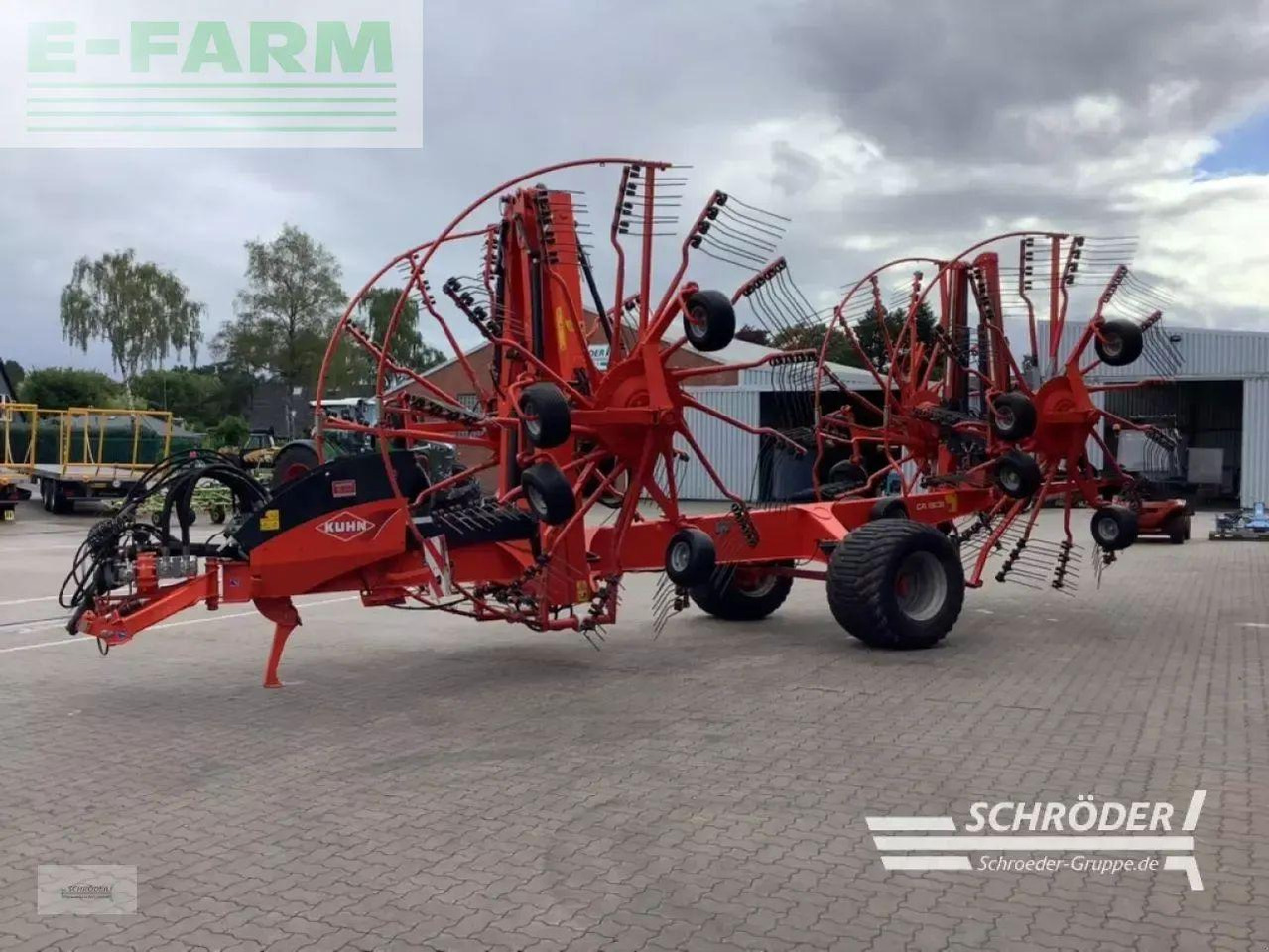 Kuhn ga 15131 - isobus - Сеноворошилка: фото 3 Kuhn ga 15131 - isobus - Сеноворошилка: фото 3