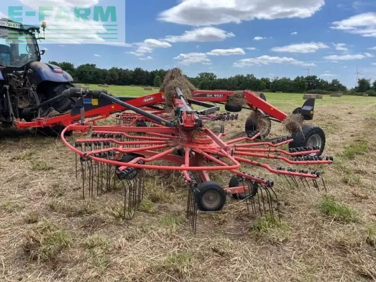 Kuhn ga9531 - Сеноворошилка: фото 3 Kuhn ga9531 - Сеноворошилка: фото 3
