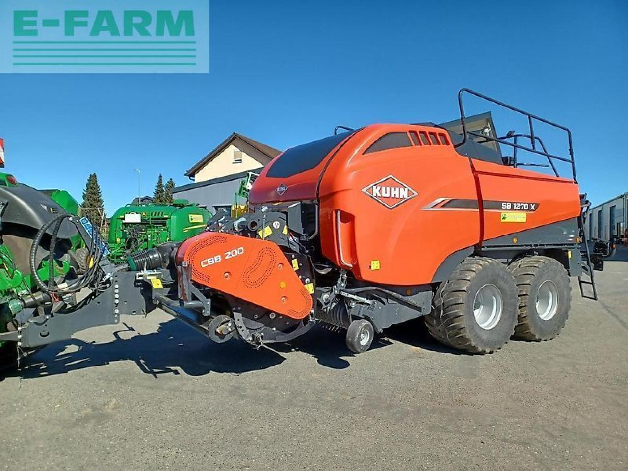 Kuhn sb 1270 x oc omnicut - Пресс-подборщик тюковый: фото 1 Kuhn sb 1270 x oc omnicut - Пресс-подборщик тюковый: фото 1