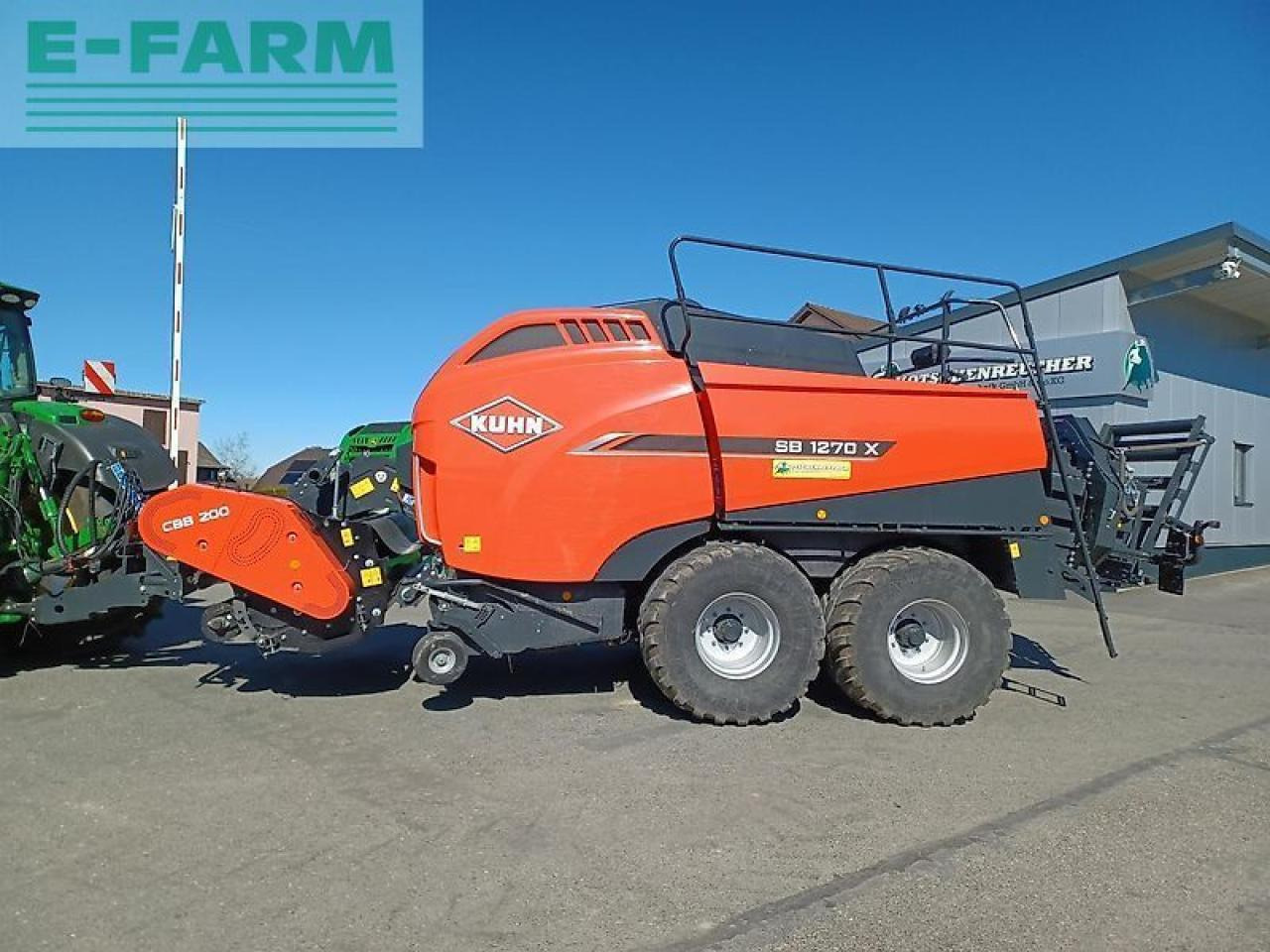 Kuhn sb 1270 x oc omnicut - Пресс-подборщик тюковый: фото 2 Kuhn sb 1270 x oc omnicut - Пресс-подборщик тюковый: фото 2