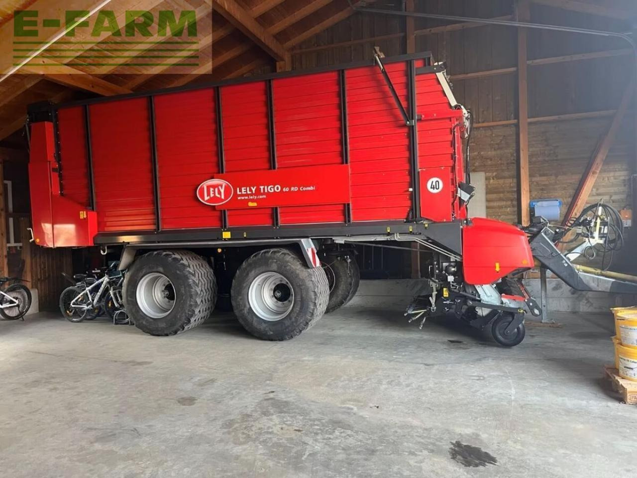 Lely tigo 60 rd - Сельскохозяйственный прицеп-самосвал: фото 2 Lely tigo 60 rd - Сельскохозяйственный прицеп-самосвал: фото 2