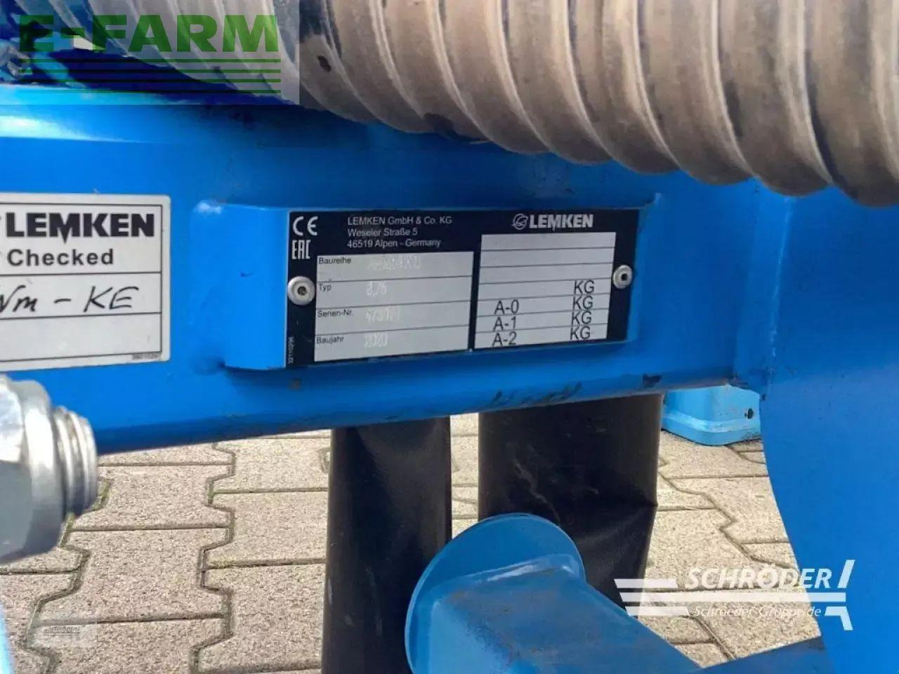 Lemken azurit 10 k 8 / solitair 23+/1900 - Сеялка: фото 5 Lemken azurit 10 k 8 / solitair 23+/1900 - Сеялка: фото 5