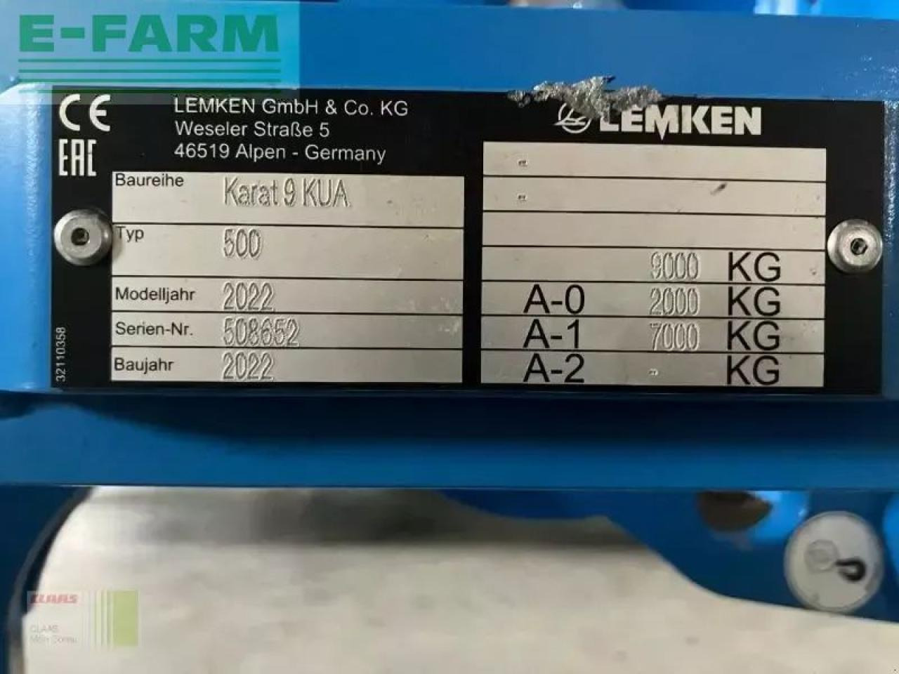 Культиватор Lemken karat 9/500 kua: фото 15