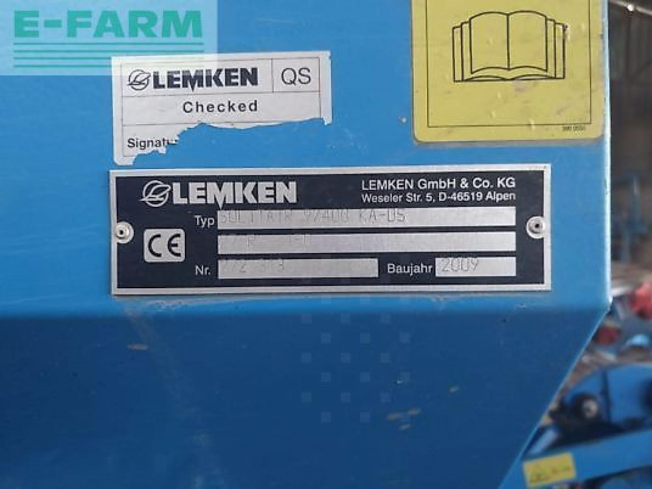 Lemken rubin 9 kuea + solitair 9 kads - Сеялка: фото 3 Lemken rubin 9 kuea + solitair 9 kads - Сеялка: фото 3