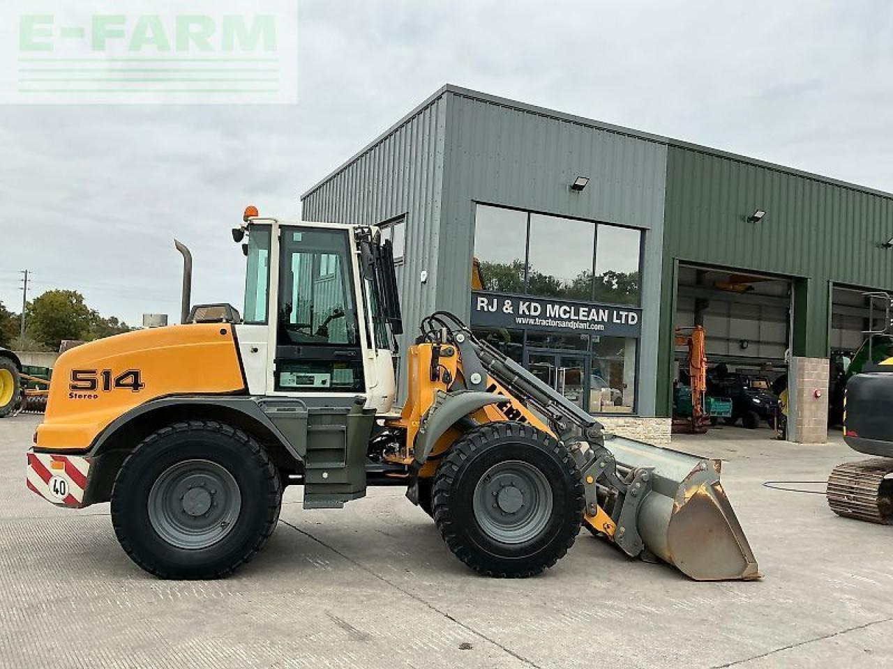 Liebherr 514 stereo wheeled loading shovel (st23960) - Мини-экскаватор: фото 2 Liebherr 514 stereo wheeled loading shovel (st23960) - Мини-экскаватор: фото 2