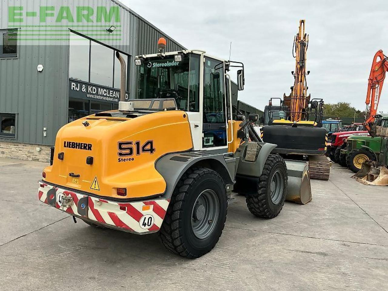 Liebherr 514 stereo wheeled loading shovel (st23960) - Мини-экскаватор: фото 3 Liebherr 514 stereo wheeled loading shovel (st23960) - Мини-экскаватор: фото 3