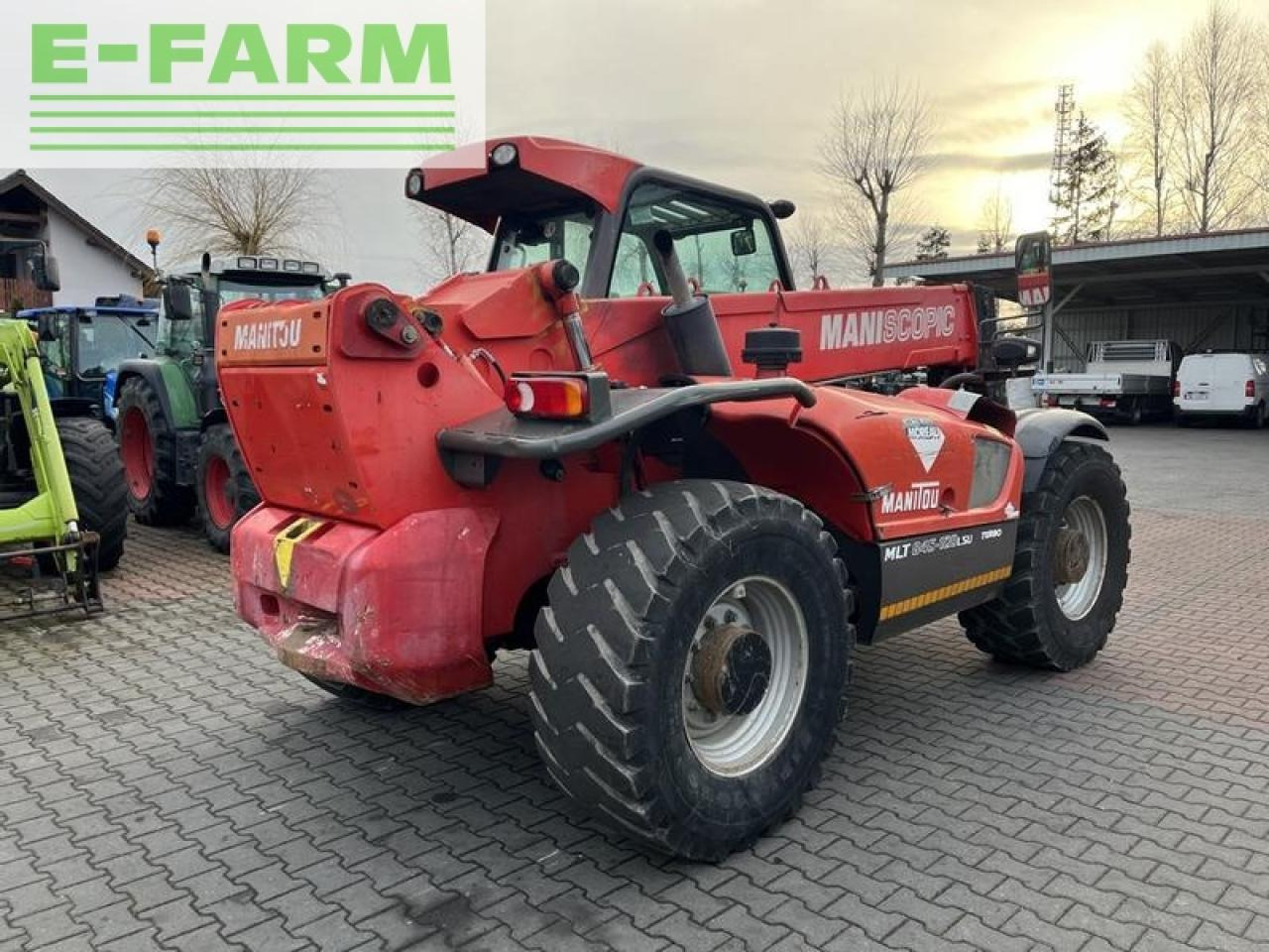 Телескопический погрузчик Manitou mlt 845-120 lsu turbo: фото 6