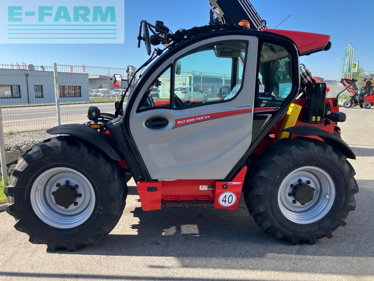 Телескопический погрузчик Manitou mlt635: фото 7