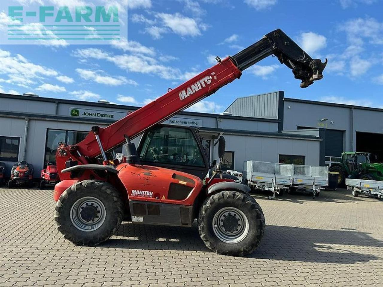 Manitou mlt845-120h 4-e3 - Телескопический погрузчик: фото 1 Manitou mlt845-120h 4-e3 - Телескопический погрузчик: фото 1