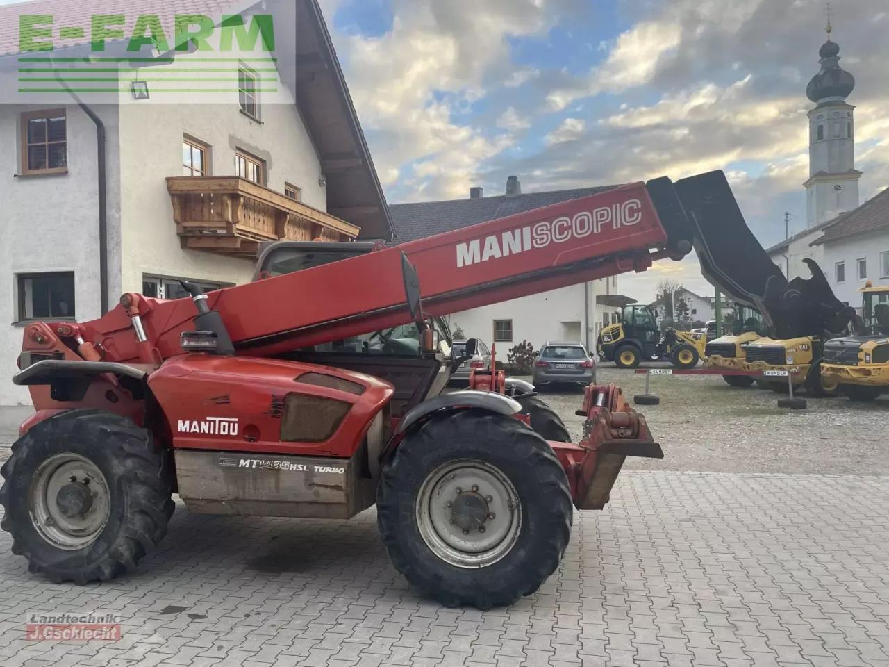 Manitou mt 1435 hslt - Телескопический погрузчик: фото 5 Manitou mt 1435 hslt - Телескопический погрузчик: фото 5