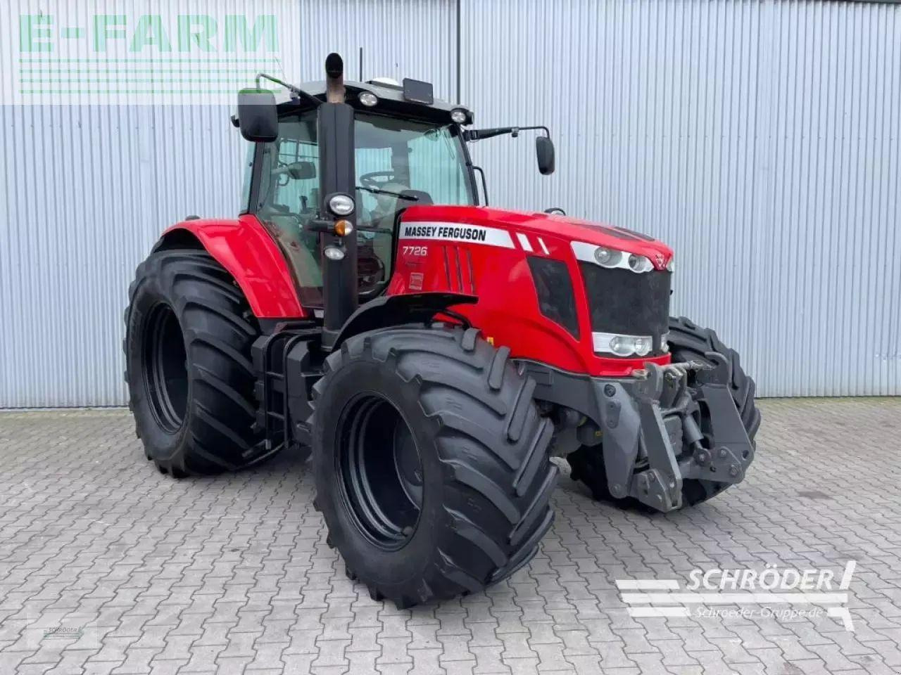 Massey Ferguson 7726 dyna-vt exclusive Exclusive - Трактор: фото 1 Massey Ferguson 7726 dyna-vt exclusive Exclusive - Трактор: фото 1