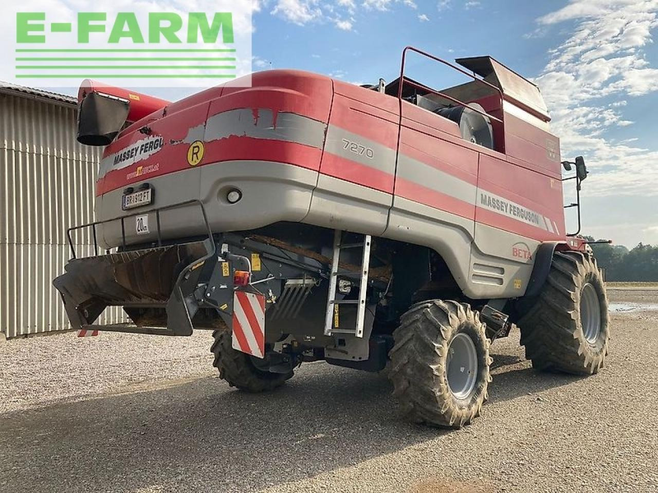 Зерноуборочный комбайн Massey Ferguson beta 7270: фото 6