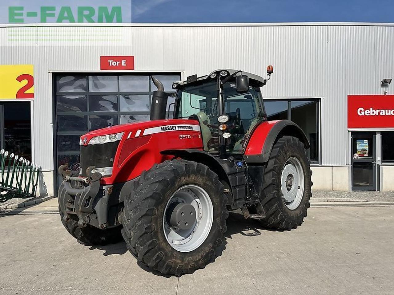Massey Ferguson mf 8670 dyna-vt - Трактор: фото 1 Massey Ferguson mf 8670 dyna-vt - Трактор: фото 1