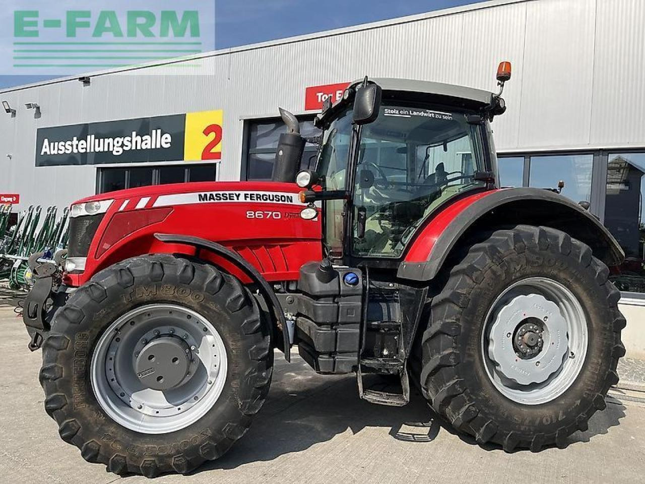 Massey Ferguson mf 8670 dyna-vt - Трактор: фото 2 Massey Ferguson mf 8670 dyna-vt - Трактор: фото 2