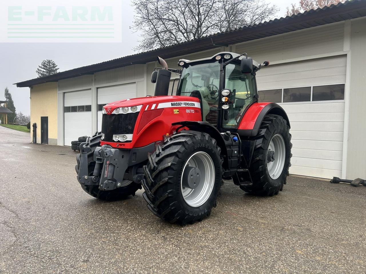 Massey Ferguson mf 8670 dyna-vt - Трактор: фото 1 Massey Ferguson mf 8670 dyna-vt - Трактор: фото 1