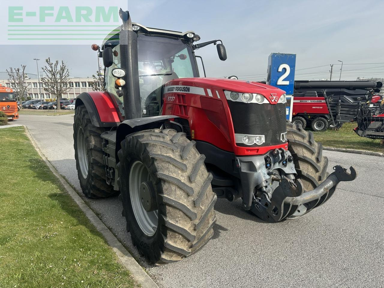 Massey Ferguson mf 8737 - Трактор: фото 1 Massey Ferguson mf 8737 - Трактор: фото 1