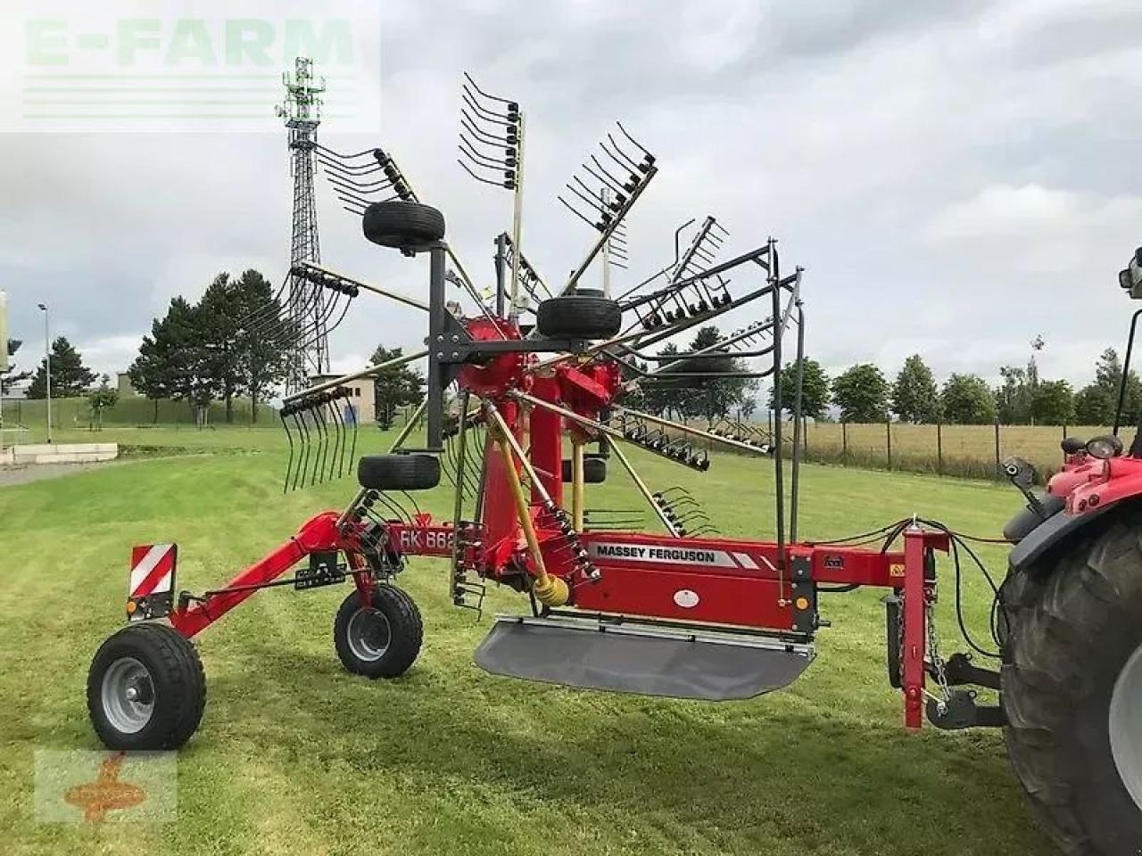 Massey Ferguson mf rk 662 trc / fella juras 671 - Сеноворошилка: фото 3 Massey Ferguson mf rk 662 trc / fella juras 671 - Сеноворошилка: фото 3