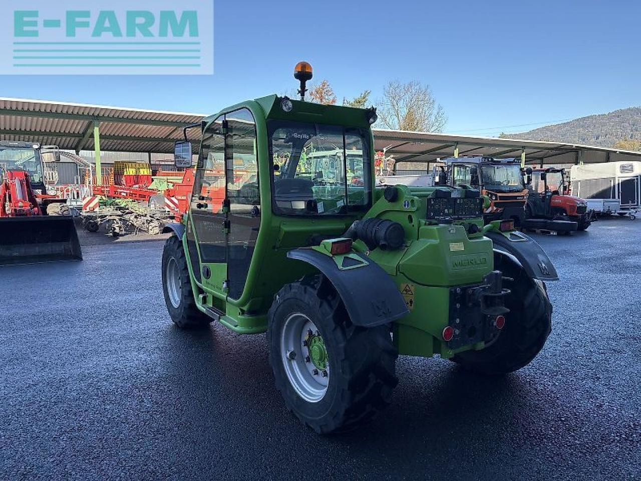 Телескопический погрузчик Merlo p 32.6 top: фото 9