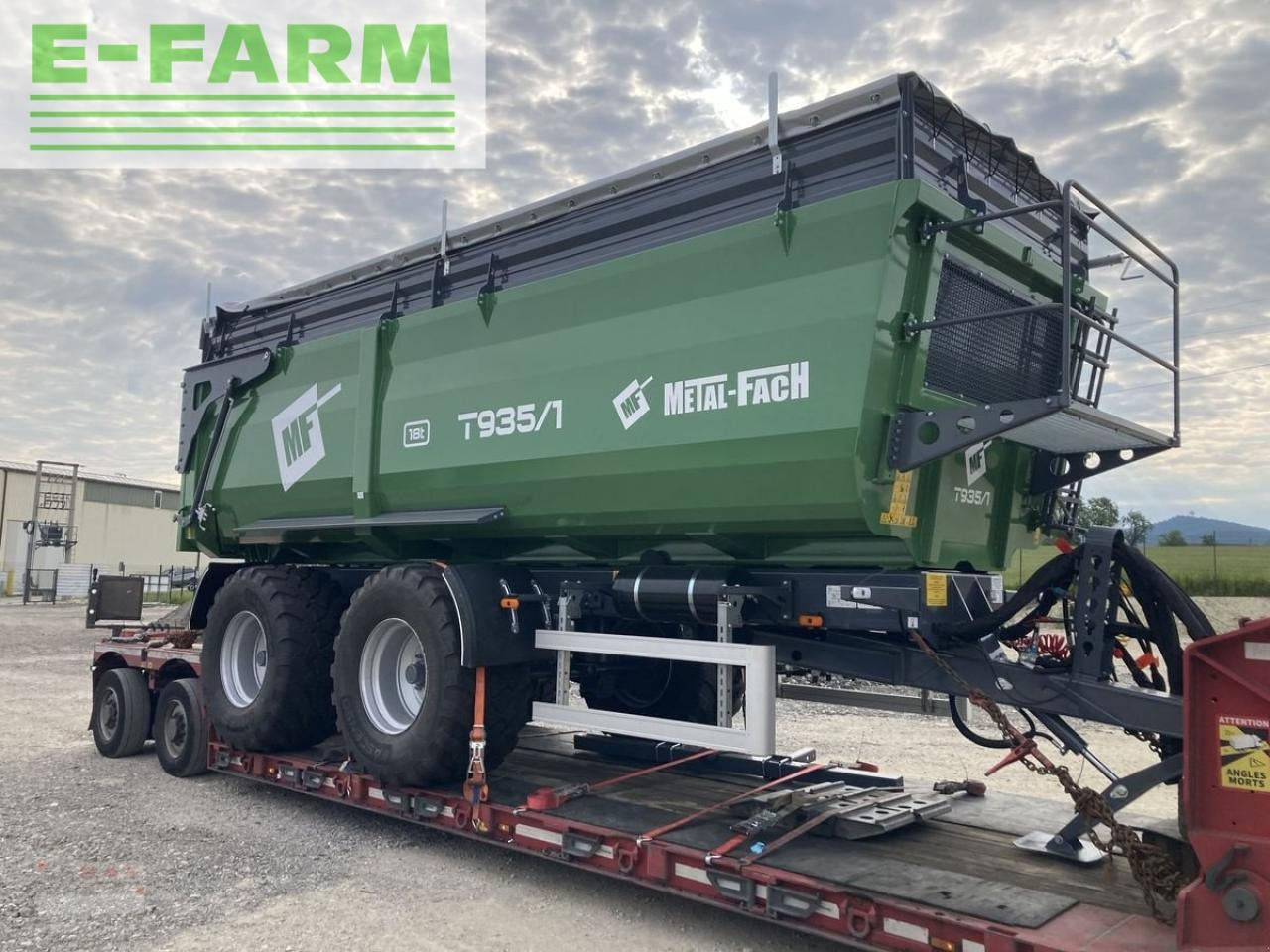Metal-Fach t 935/1-24 to muldenkipper-voll - Сельскохозяйственный прицеп-самосвал: фото 3 Metal-Fach t 935/1-24 to muldenkipper-voll - Сельскохозяйственный прицеп-самосвал: фото 3