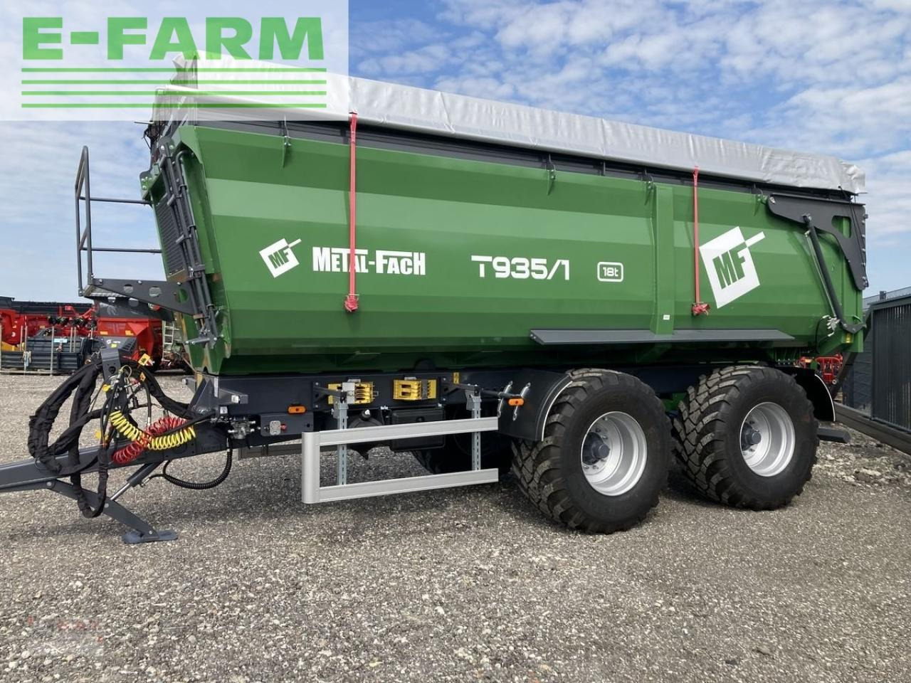 Metal-Fach t 935/1-24 to muldenkipper-voll - Сельскохозяйственный прицеп-самосвал: фото 1 Metal-Fach t 935/1-24 to muldenkipper-voll - Сельскохозяйственный прицеп-самосвал: фото 1