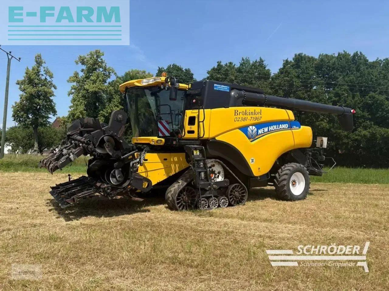 New Holland cr 8080 + schneidwerk 9,15m vario - Зерноуборочный комбайн: фото 5 New Holland cr 8080 + schneidwerk 9,15m vario - Зерноуборочный комбайн: фото 5