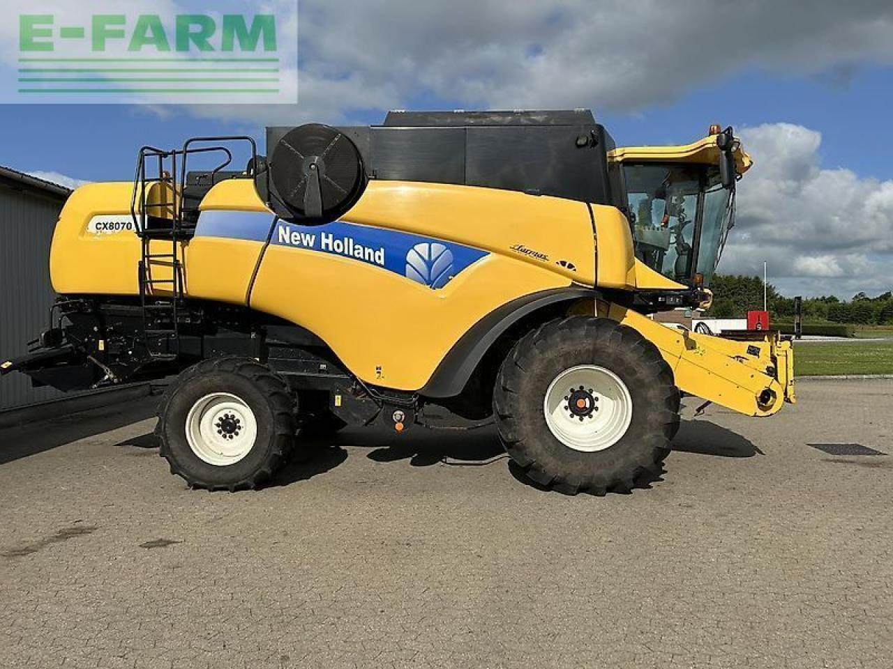 Зерноуборочный комбайн New Holland cx 8070: фото 9