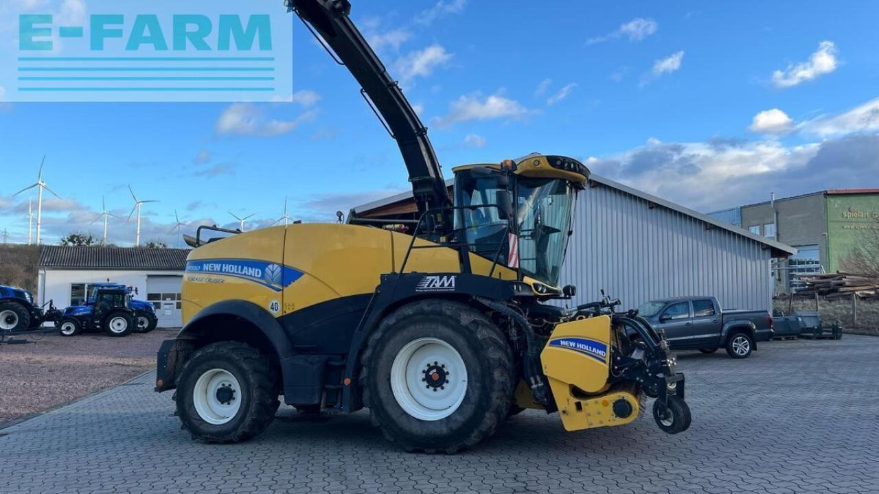 Кормоуборочный комбайн New Holland fr 550 häcksler inkl. pickup und maisgebiss: фото 8