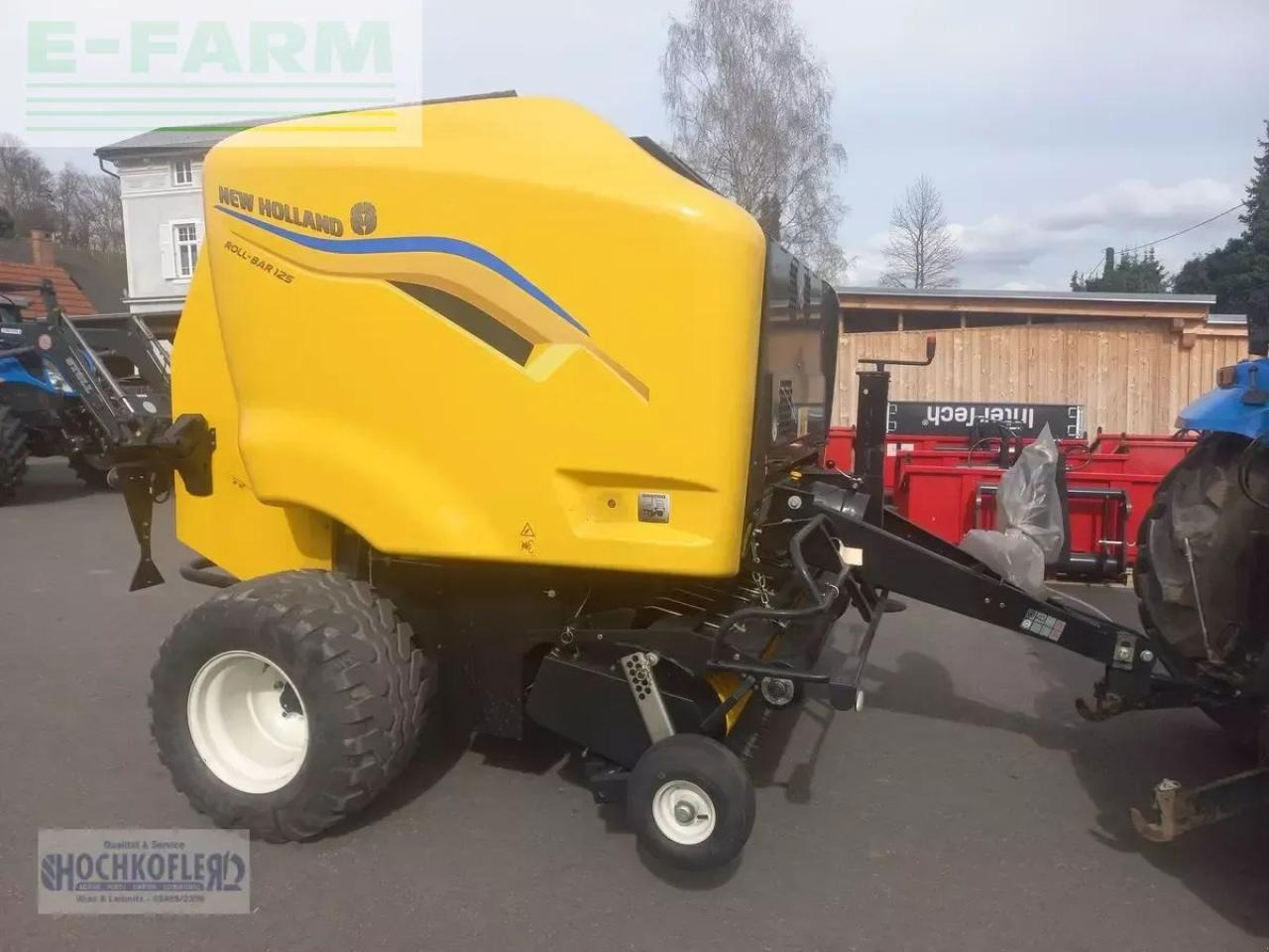 New Holland roll bar 125 - Пресс-подборщик тюковый: фото 4 New Holland roll bar 125 - Пресс-подборщик тюковый: фото 4