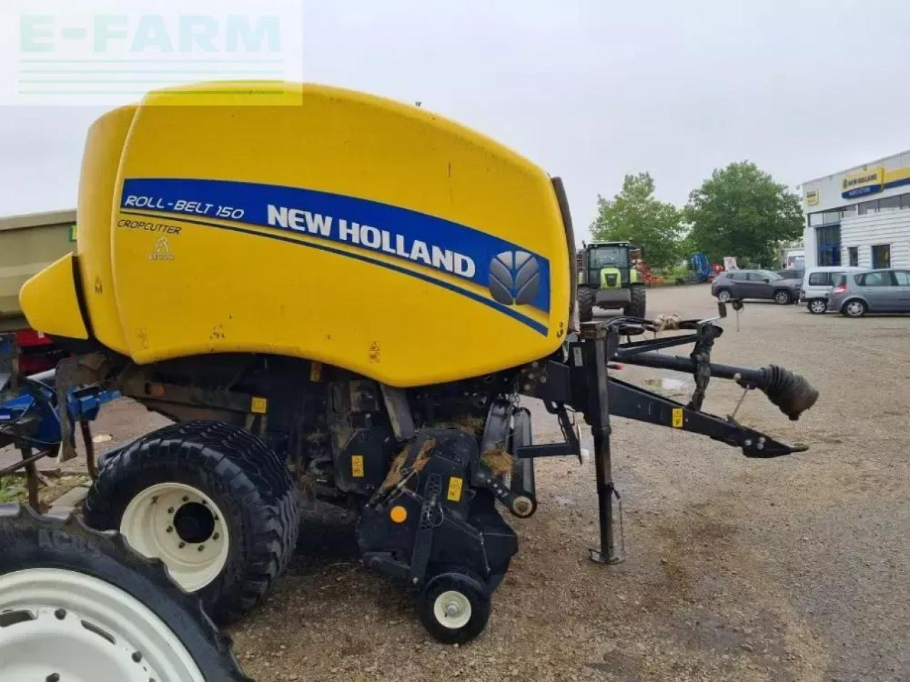 New Holland roll belt 150 crop cutter - Пресс-подборщик тюковый: фото 1 New Holland roll belt 150 crop cutter - Пресс-подборщик тюковый: фото 1