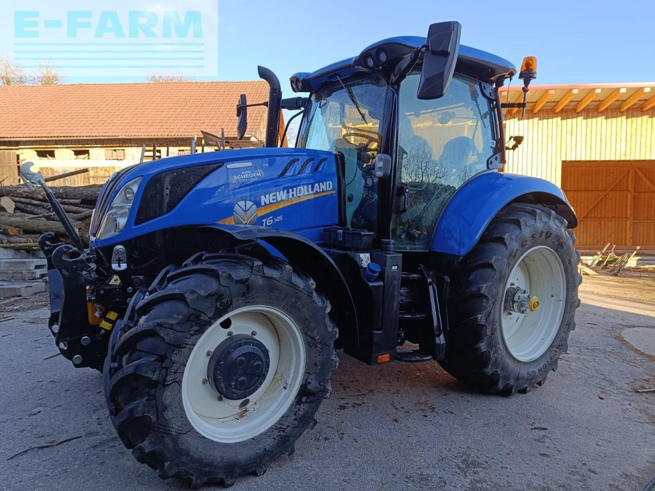 New Holland t6.145 dynamic command sidewinder ii - Трактор: фото 1 New Holland t6.145 dynamic command sidewinder ii - Трактор: фото 1