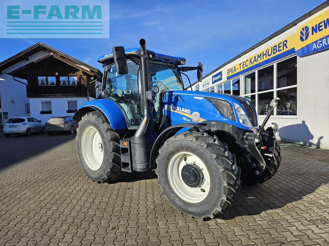 New Holland t6.180 dynamic command sidewinder ii SideWinder II - Трактор: фото 1 New Holland t6.180 dynamic command sidewinder ii SideWinder II - Трактор: фото 1
