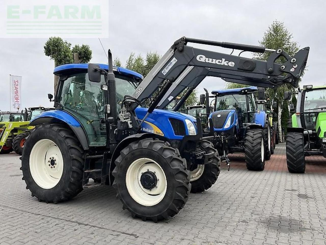 New Holland t6010 plus + quicke q55 Plus - Трактор: фото 4 New Holland t6010 plus + quicke q55 Plus - Трактор: фото 4